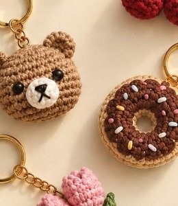 Crochet bear gift